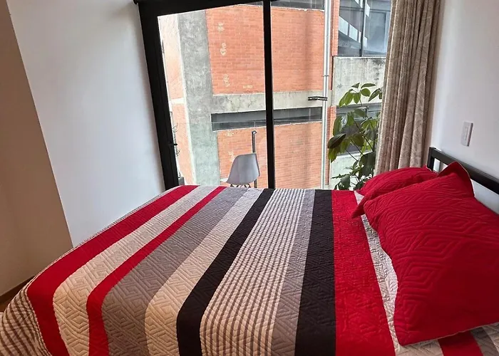 Roma Norte, Pool, Gym, Rooftop, Coworking, Balcony & Parking Apartment Mexico City