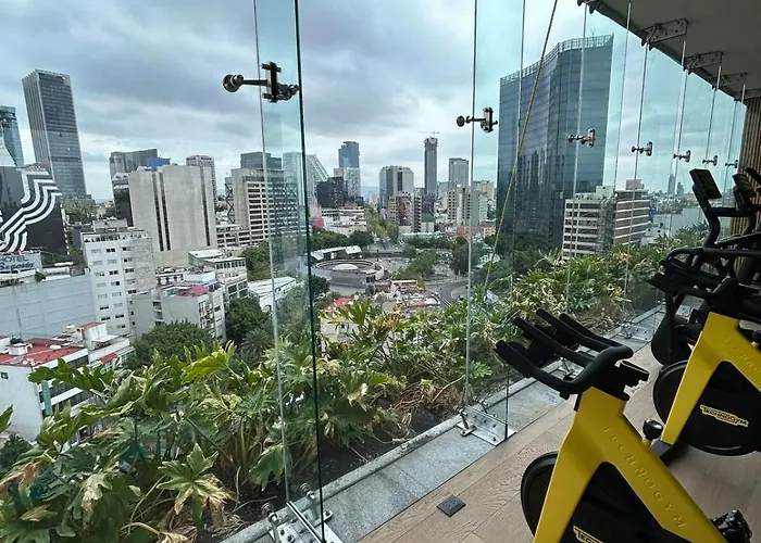 Roma Norte, Pool, Gym, Rooftop, Coworking, Balcony & Parking