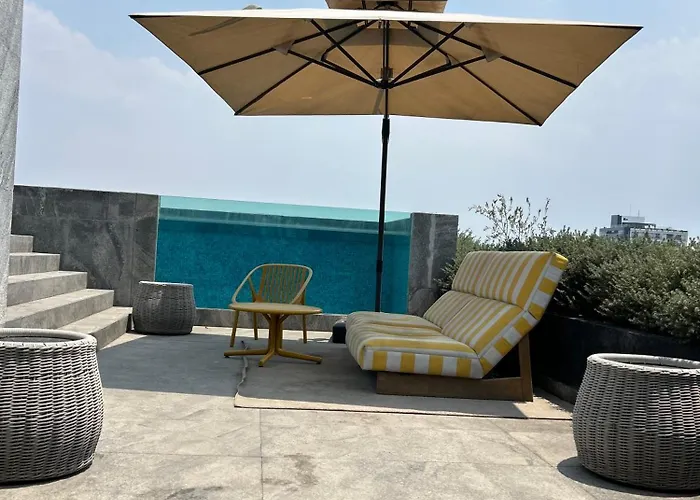 Apartment Roma Norte, Pool, Gym, Rooftop, Coworking, Balcony & Parking Mexico City